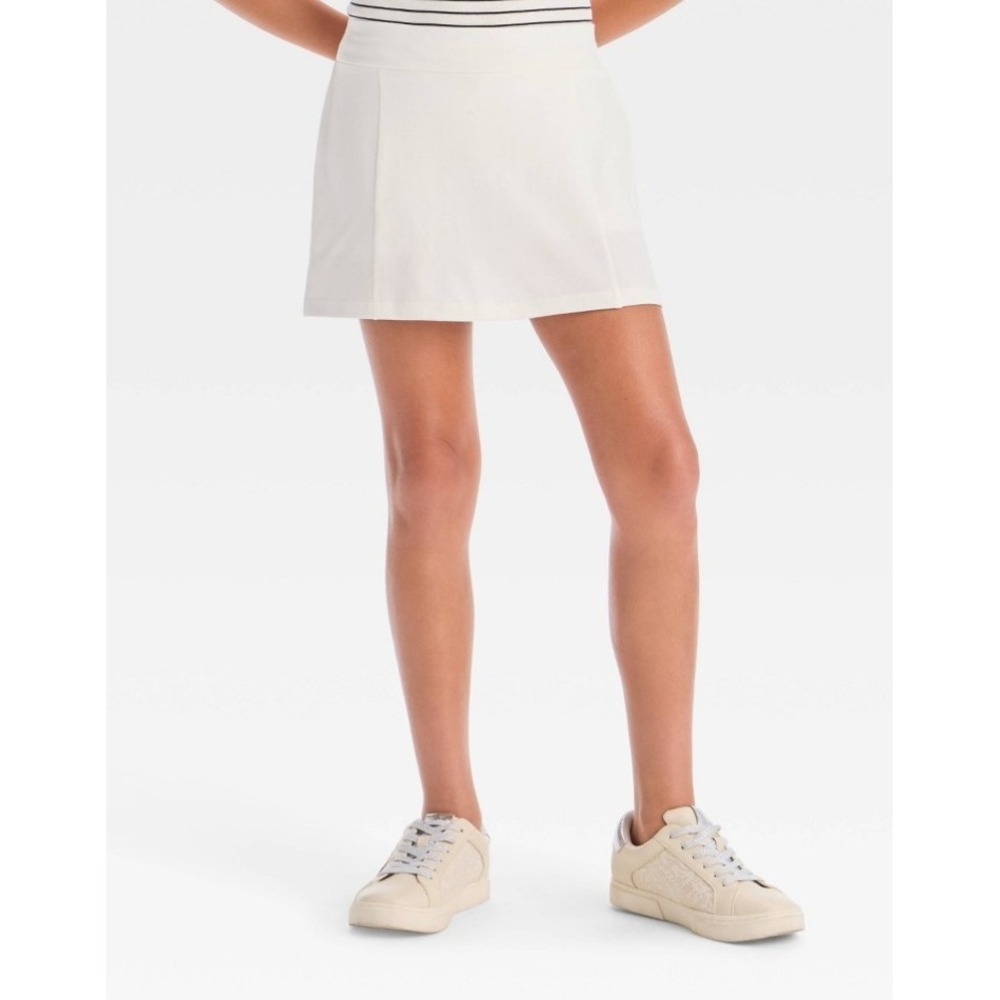 Girls' Knit Skort - Art Class™ - XL 14 white